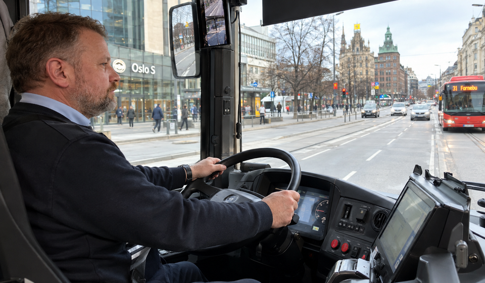 bussjåfør lønn